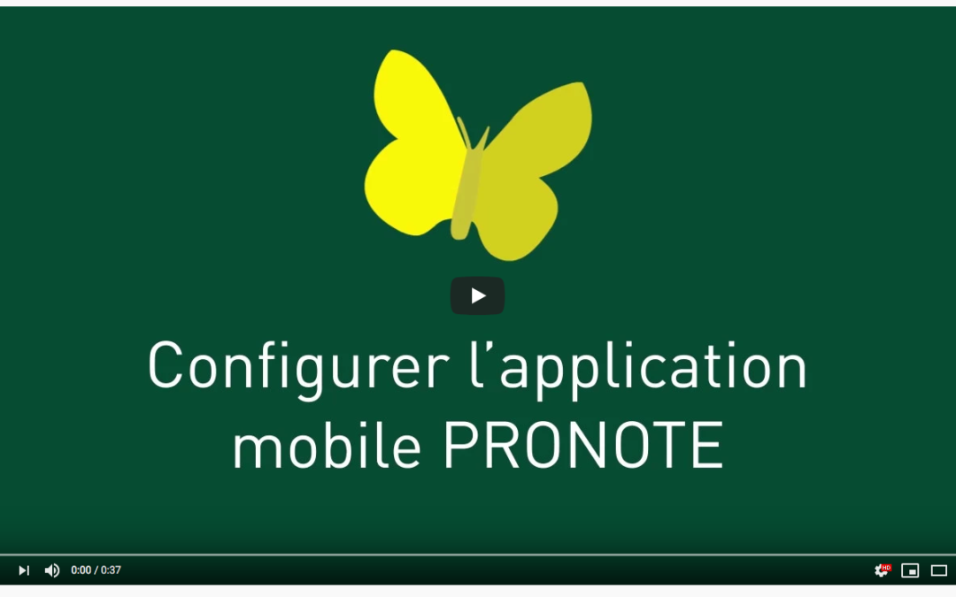 Installer l’application PRONOTE sur son téléphone