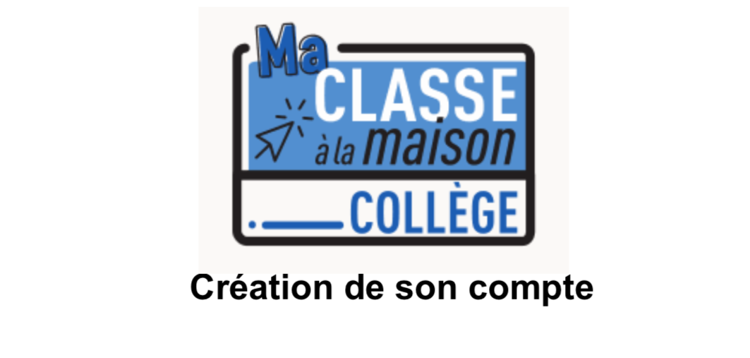 Ma classe à la maison – Collège