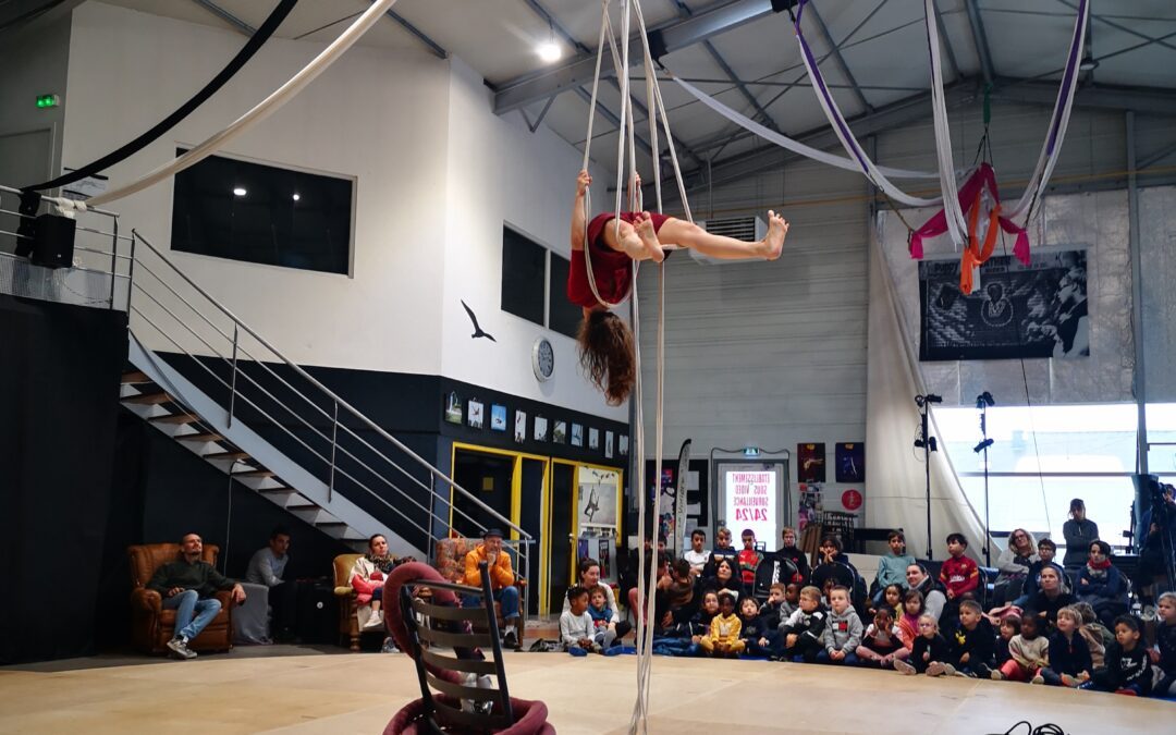 Les 6èmes Feel Good et les 4èmes la volière font le cirque